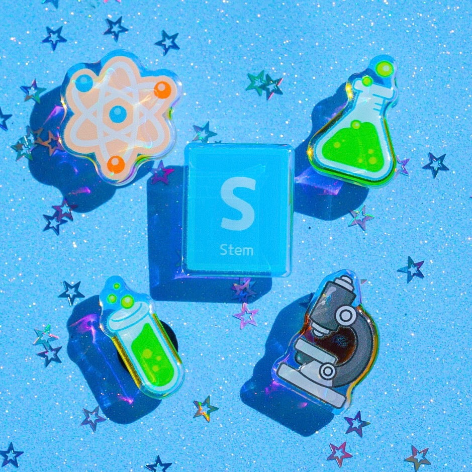 STEM Shoe Charms