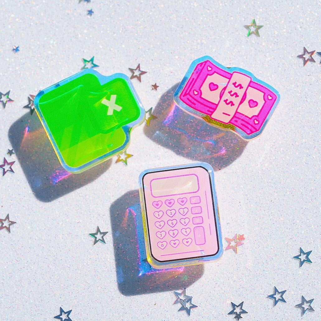 Accountant Shoe Charms