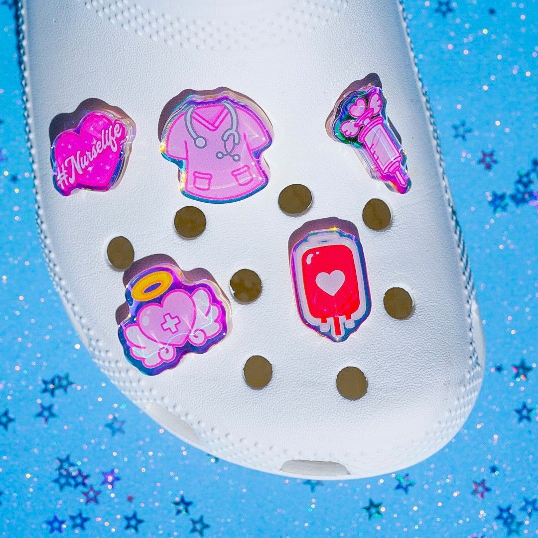 Nurse Shoe Charms