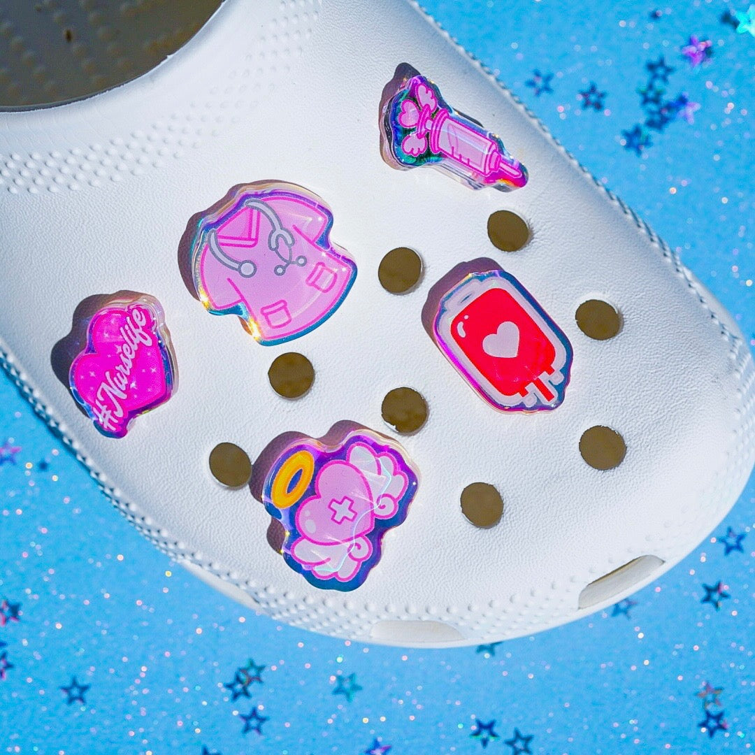 Nurse Shoe Charms
