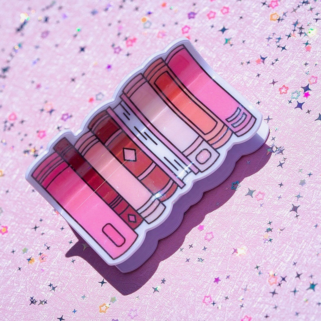 Book Stack Hair Clip