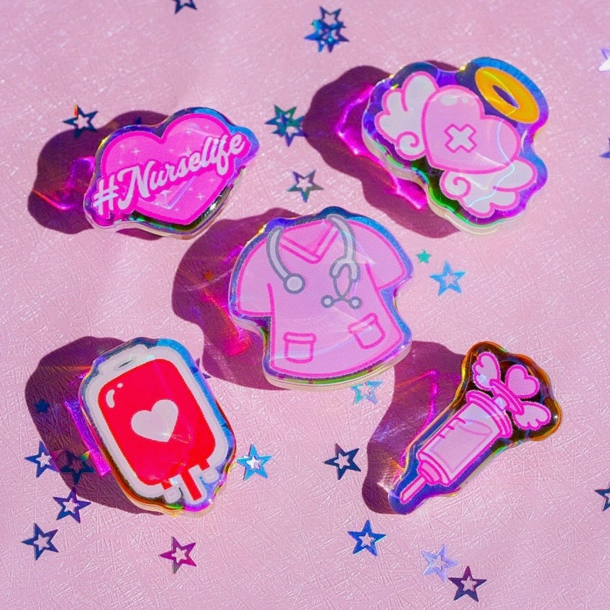 Nurse Shoe Charms