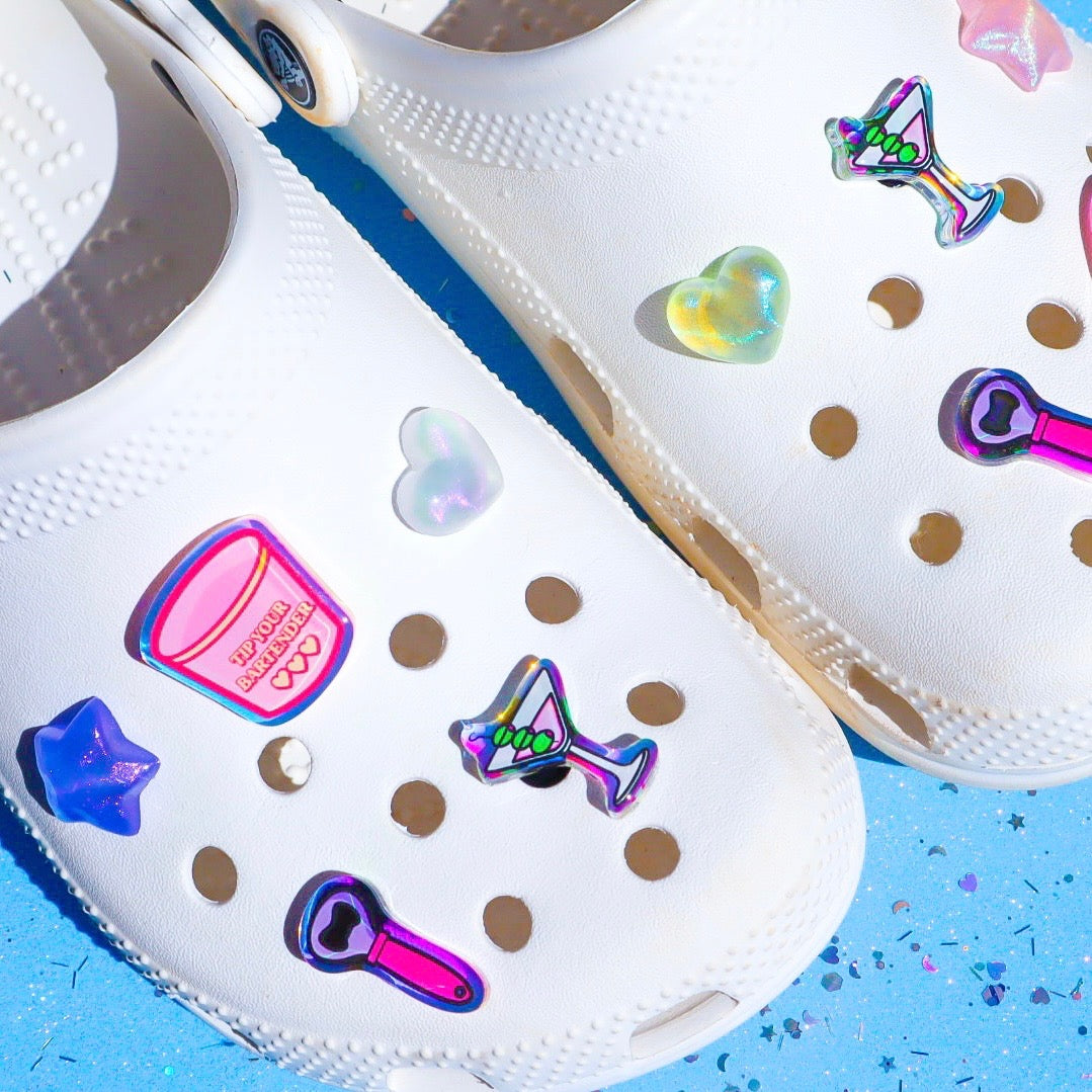 Bartender Shoe Charms