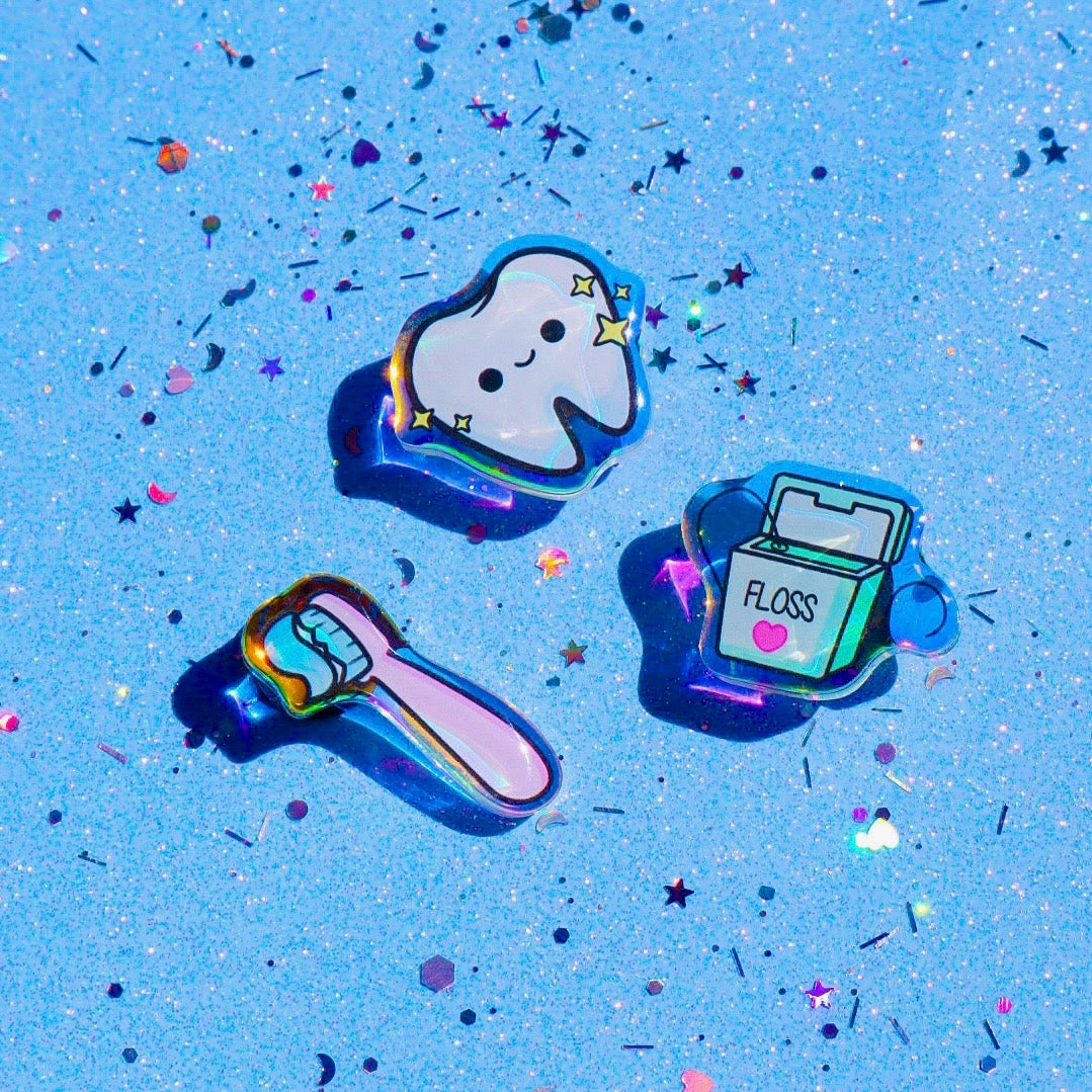 Dentist Hygienist Shoe Charms
